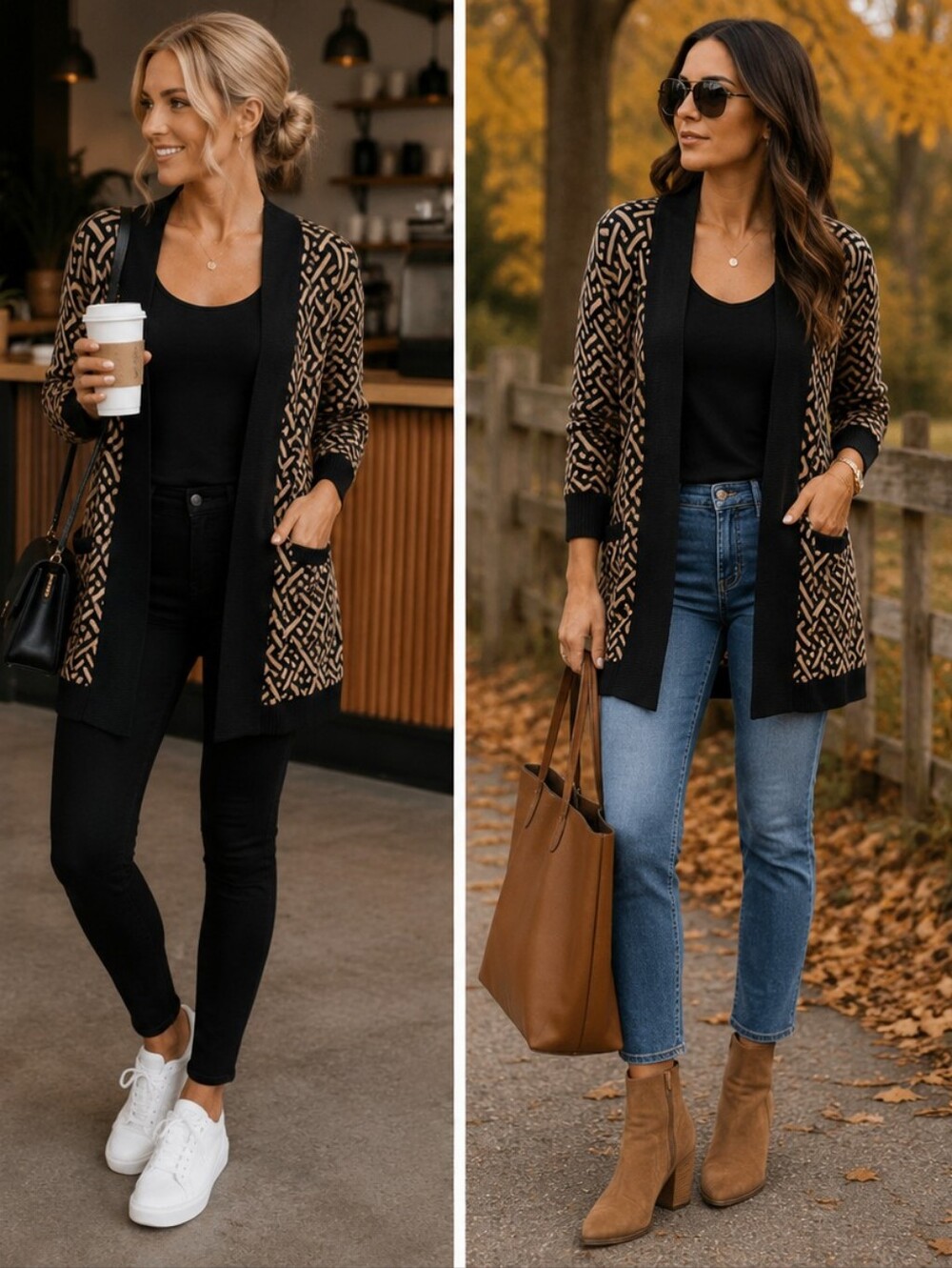 NEW LOVE BY DESIGN OPEN CARDIGAN